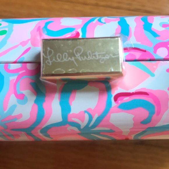 NWT LILLY PULITZER Lidia Minaudiere clutch - Picture 7 of 14